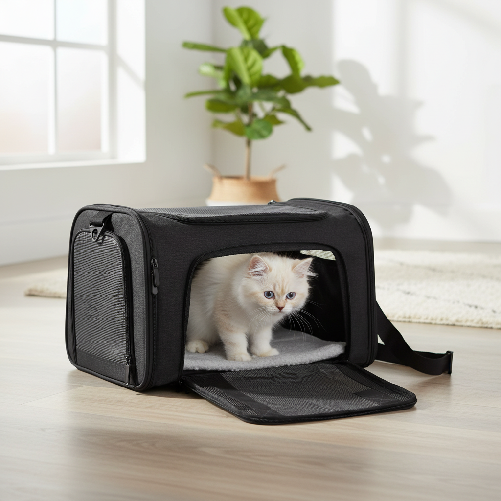 Sac de transport Oxford grande capacité pour chien et chat